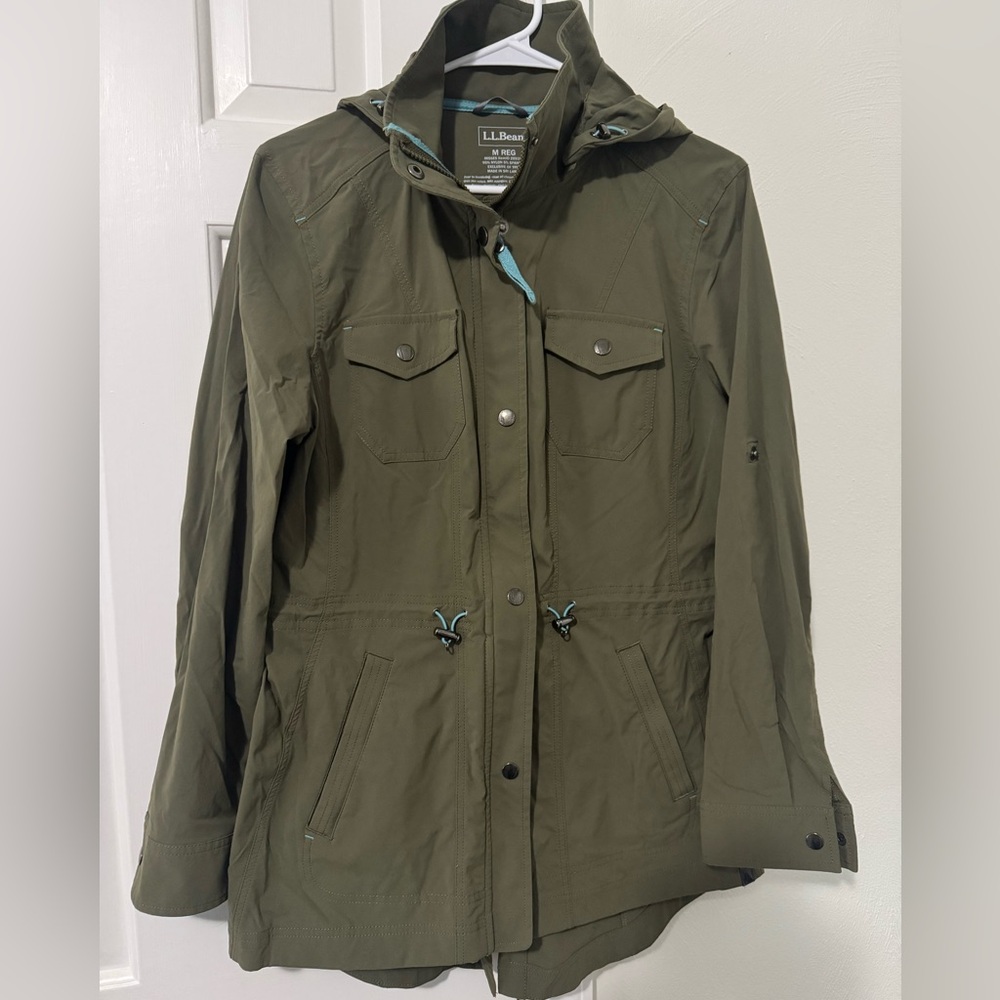 L.L. Bean Women's Army Green Jacket